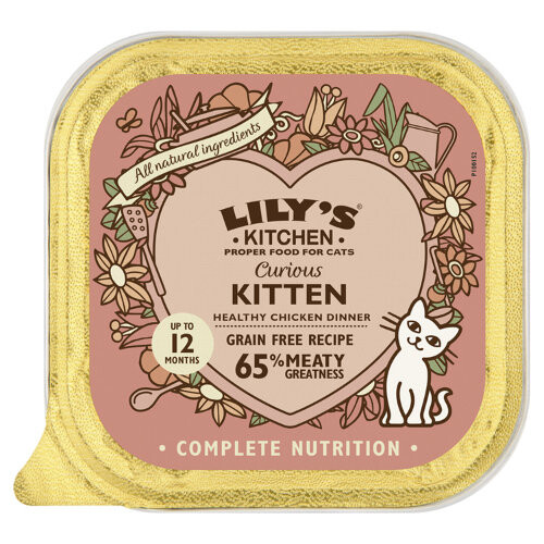 Lily's Kitchen Lilys Kitchen  Kitten Food - Complete 85g x 19
