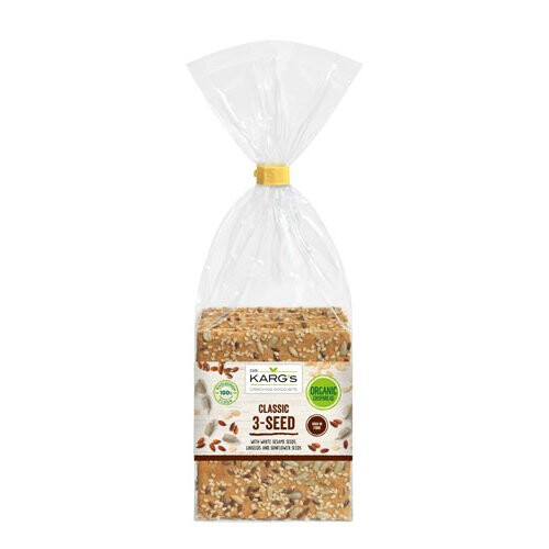Dr Karg  Wholegrain Classic 3-Seed Crispbread 200g x 8