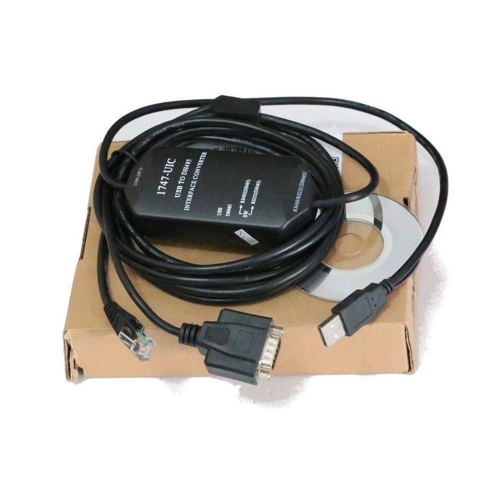 Cable for 1747-UIC Allen Bradley USB to DH485 USB 1747 PIC PLC Adaptor