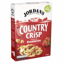 Jordans Country Crisp - Strawberry Clusters 500g