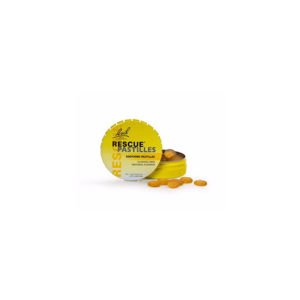 Bach Rescue Pastilles - Orange & Elderflower 50g