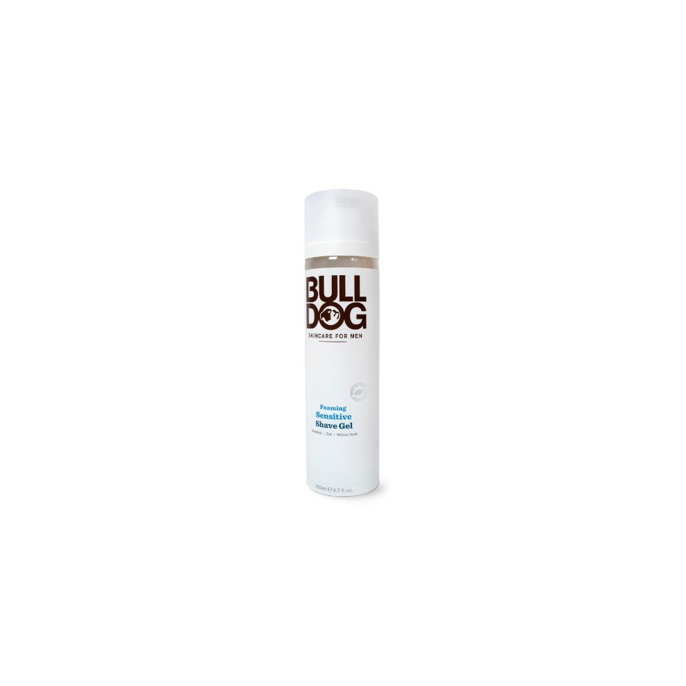 The Little Wing Trading Co Ltd Bulldog Foaming Sensitive Shave Gel 200Ml