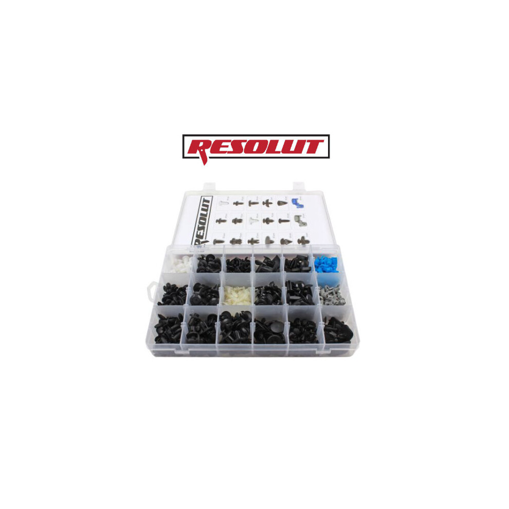 Resolut Mazda Assorted Trim Clips 475 Pieces 9037 5060478389996