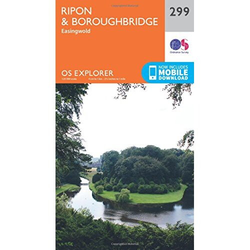 OS Explorer Map (299) Ripon and Boroughbridge (OS Explorer Paper Map) (OS Explorer Active Map)