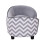 PawHut PawHut Plush Grey Dog Couch | Patterned Pet Sofa 3