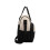 (Black) 5pc 2-Tone Baby Changing Bag Set | Nappy Bag Set 7