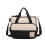 (Black) 5pc 2-Tone Baby Changing Bag Set | Nappy Bag Set 6