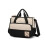 (Black) 5pc 2-Tone Baby Changing Bag Set | Nappy Bag Set 2