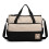 (Black) 5pc 2-Tone Baby Changing Bag Set | Nappy Bag Set 3