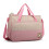 (Pink) 5pc 2-Tone Baby Changing Bag Set | Nappy Bag Set 3