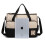 (Black) 5pc 2-Tone Baby Changing Bag Set | Nappy Bag Set 10