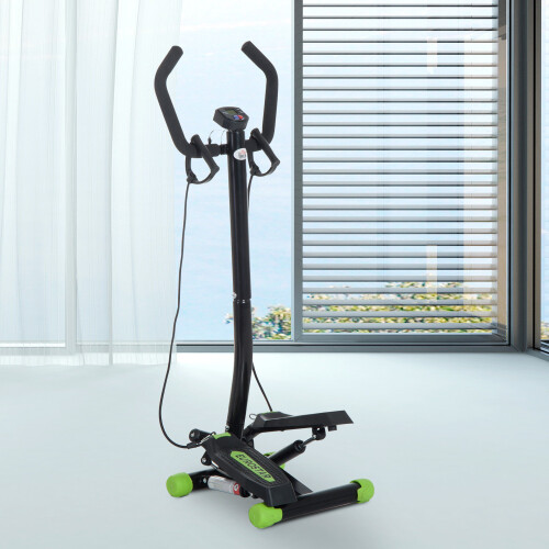 Homcom HOMCOM Free-Standing Exercise Stepper With Resistance Bands 2