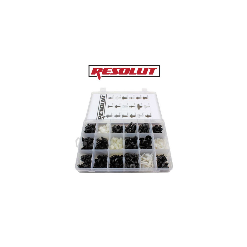 RESOLUT FORD Assorted Trim Clips 415 Pieces 9032