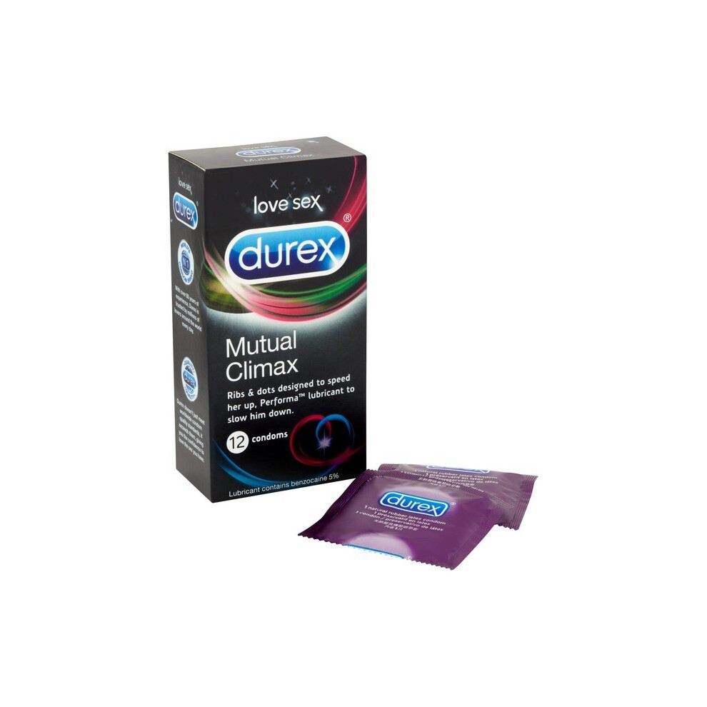 Durex Mutual Climax Condoms - Pack Of 12 Condom