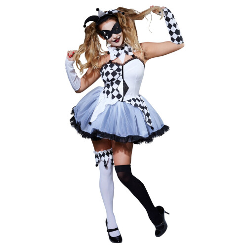 Rubies (Medium) Jesterella Costume