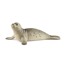 Schleich Wild Life: Realistische Meerestiere Spielzeug für Kinder, Seehund Figur, ab 3 Jahren, 4 cm groß