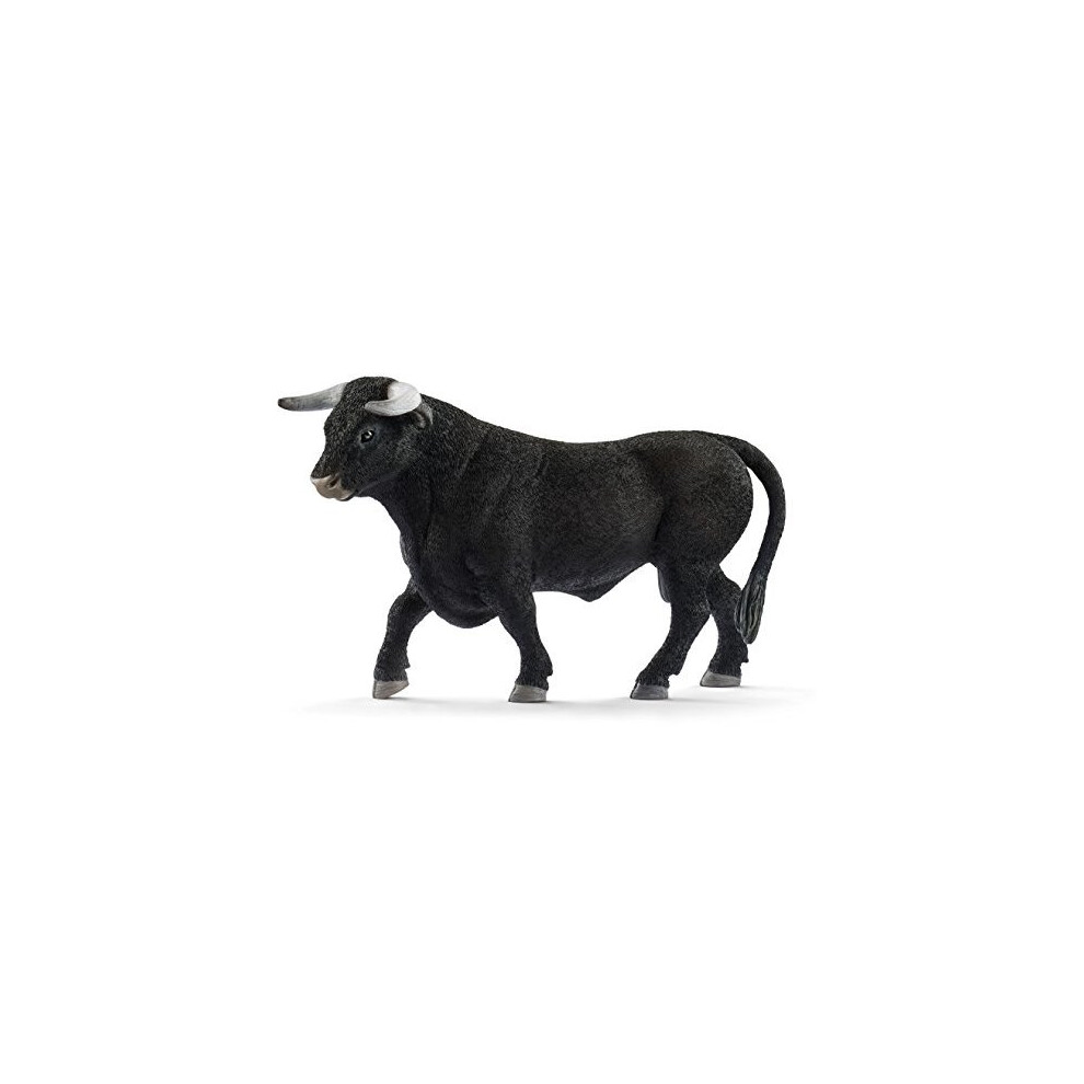 Schleich Bull Toy Figurine Black