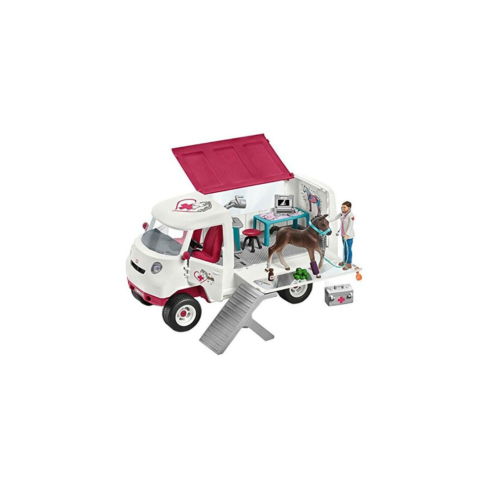 Schleich Horse Club Mobile Vet with Hanoverian Foal