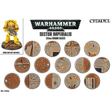 Games Workshop 99120199039"""" Sector Imperialis Kuusikymment   Py  re     Jalustaa Toimintahahmo Musta 32 mm