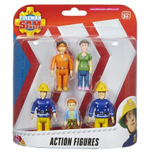 Fireman Sam Action Figures - 5 Figure Pack