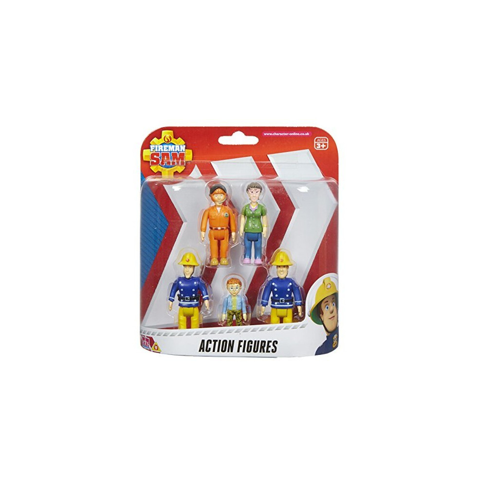 Fireman Sam Action Figures - 5 Figure Pack