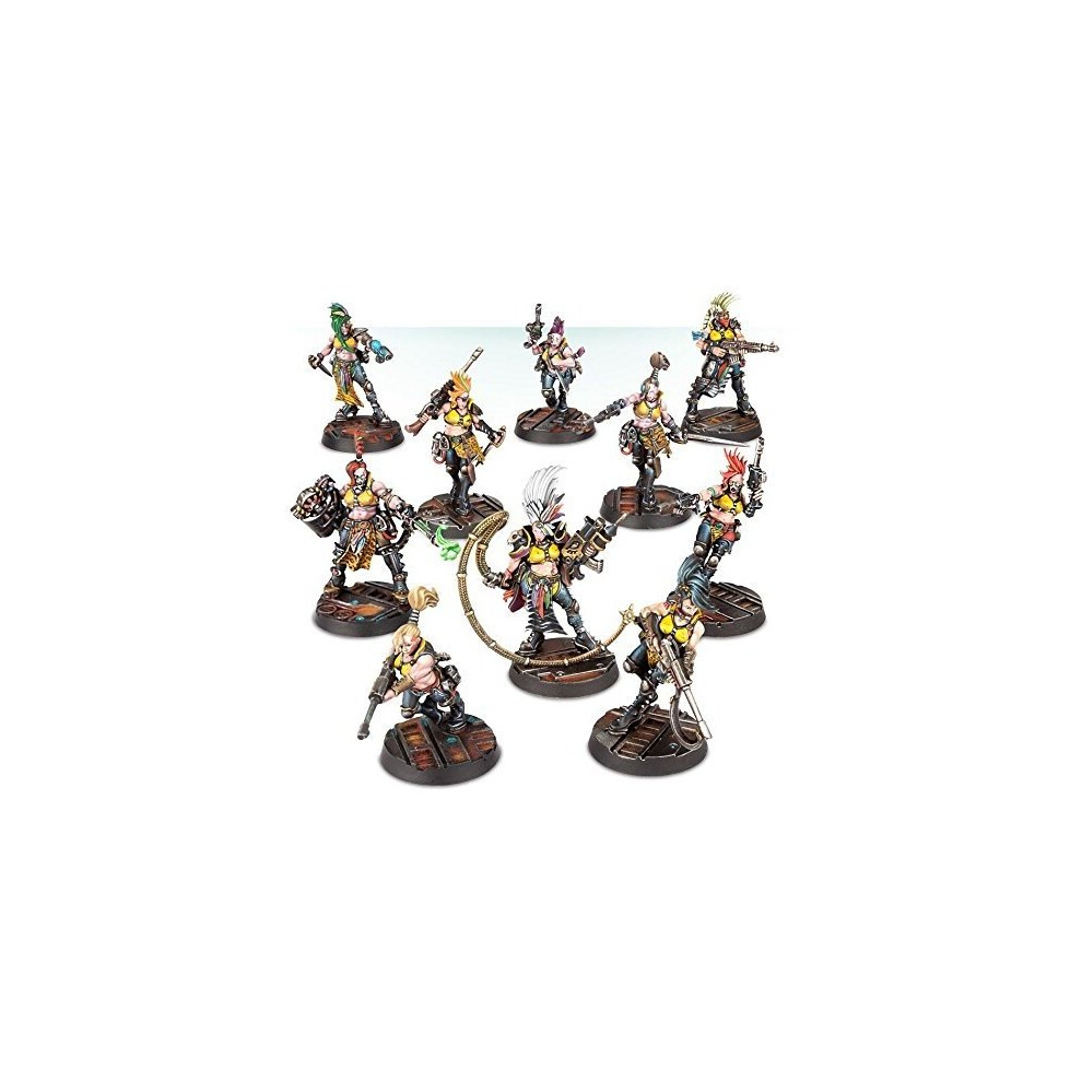 Games Workshop Necromunda: Escher Gang - Tabletop Miniatures Wargame