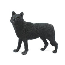 Safari Ltd. Wildlife Wonders: Black Wolf