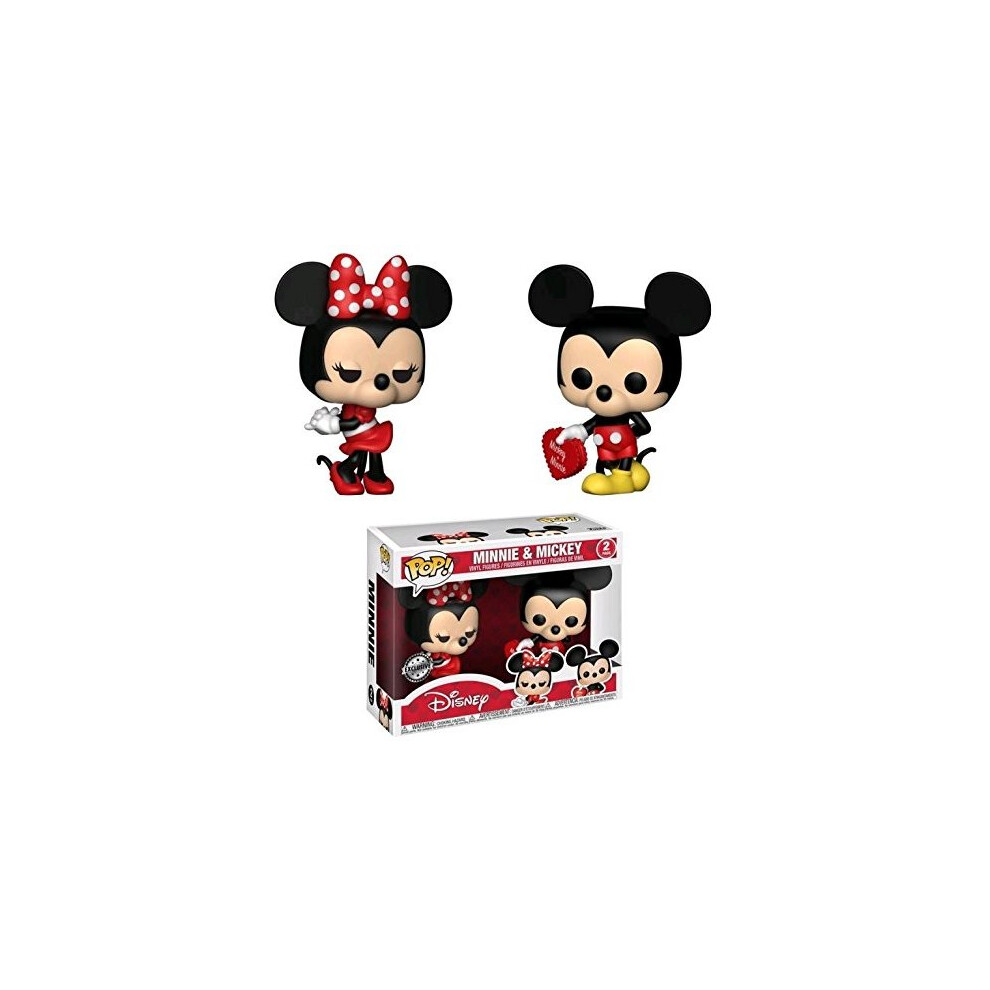 Mickey Mouse and Minnie Mouse Pop Vinyl 2-Pack -Toys RUs Exclusive