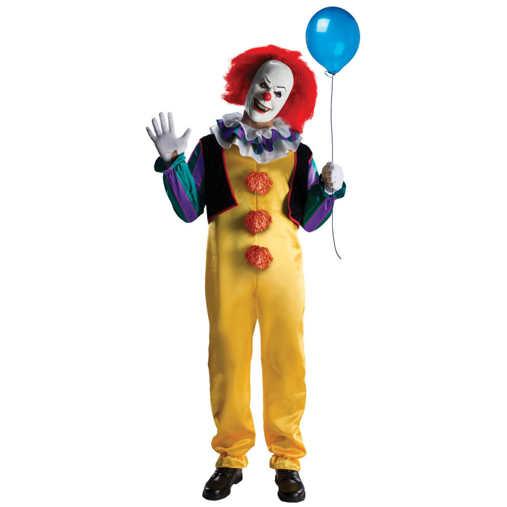 (Extra Large) Official Rubies R881562XS Mens Deluxe Pennywise Men's Small Adult Costumes IT