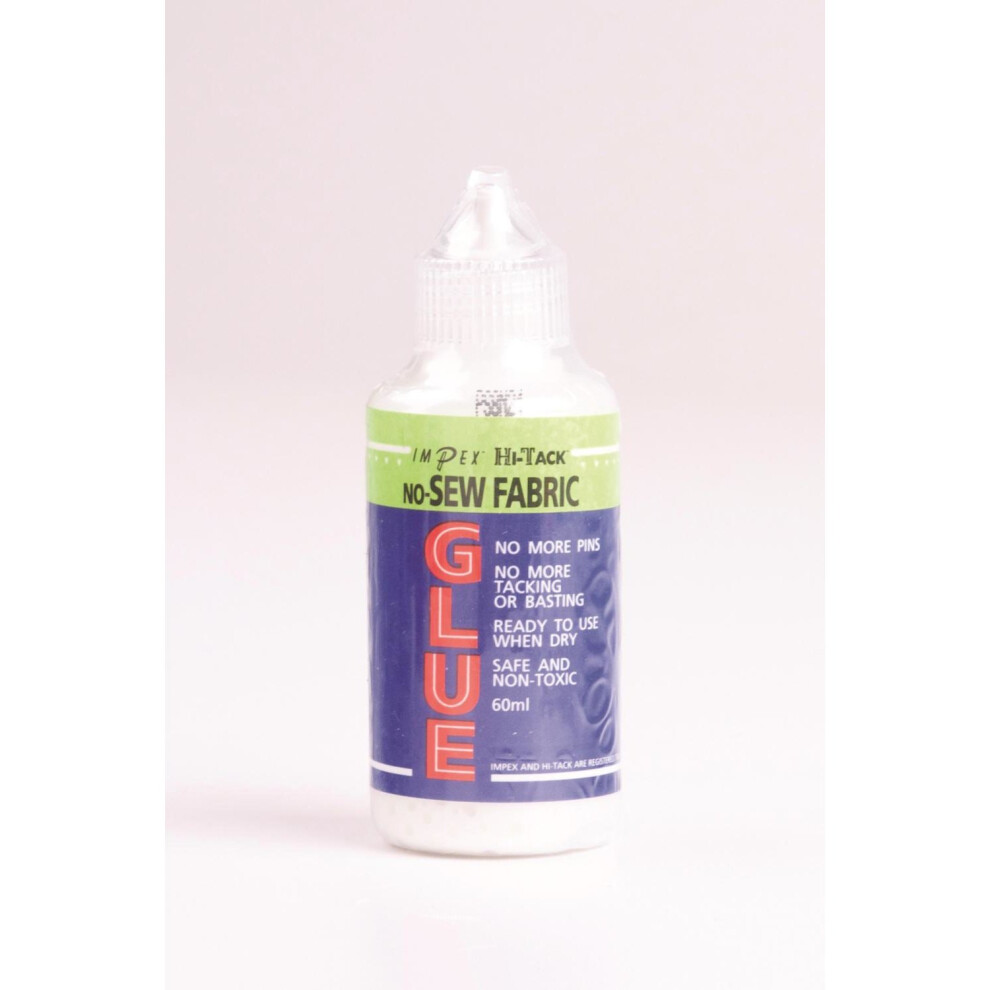 Hi-Tack NO SEW Fabric GLUE 60 ml