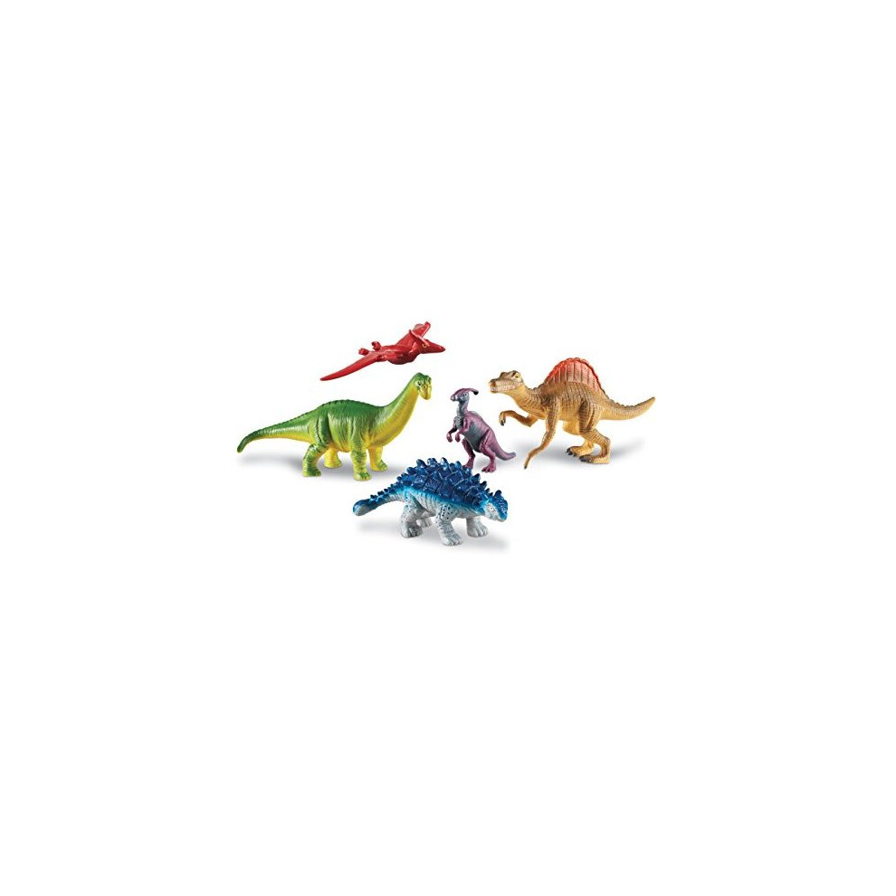 Learning Resources Jumbo Dinosaurs Expanded Set 2, Set Of 5