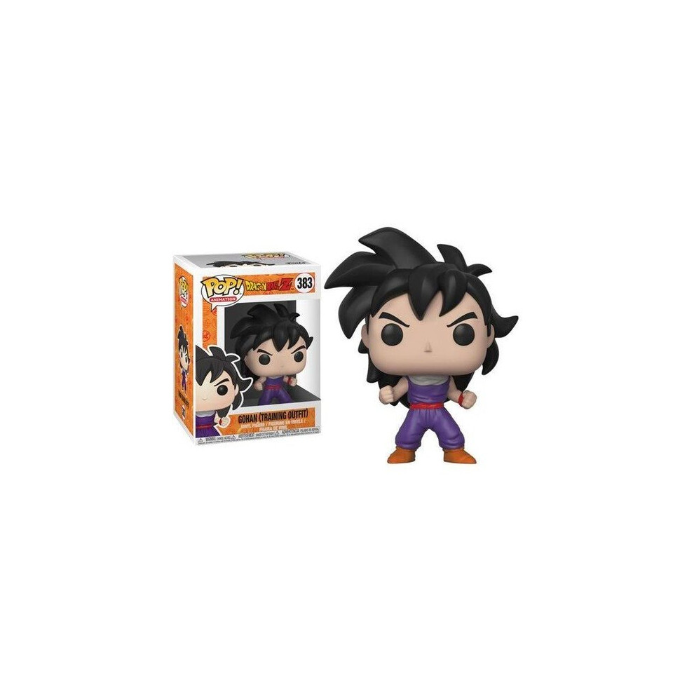 Funko Pop Animation Dragonball Z-Gohan (Training Outfit) Collectible Figure, Multicolor