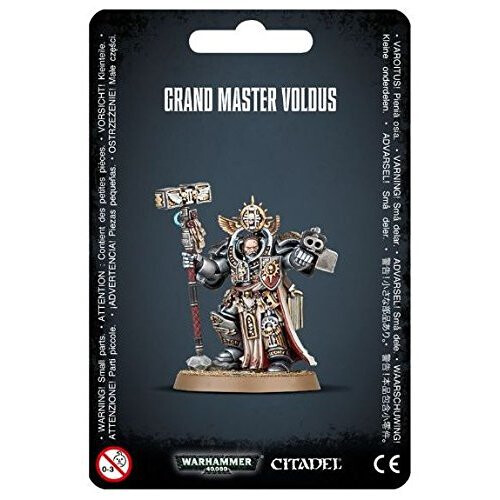 Warhammer Warhammer 40K Grey Knights Grand Master Voldus - Tabletop Miniatures Wargame