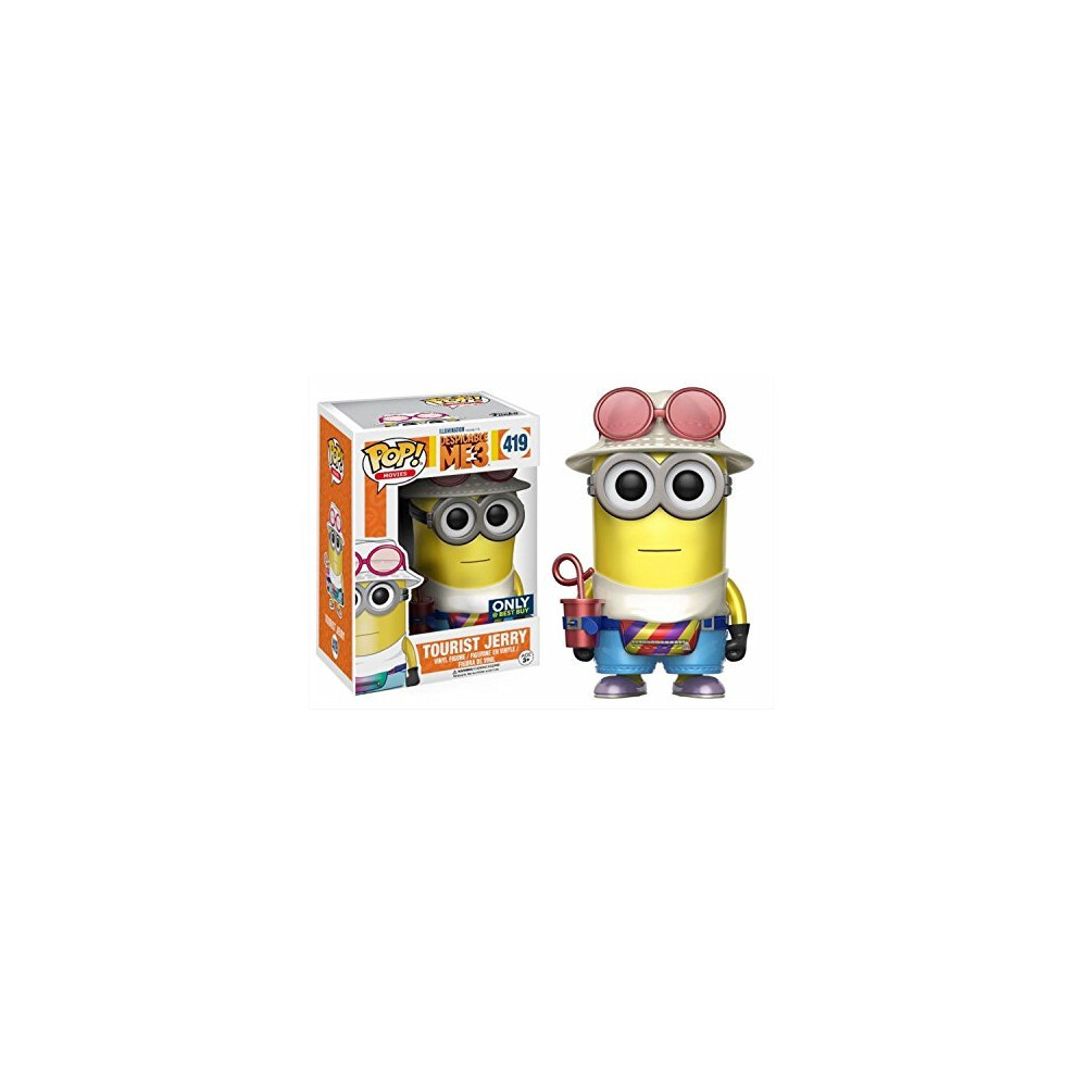 Funko Pop Movies Despicable Me 3 Metallic Jerry Vinyl Figure