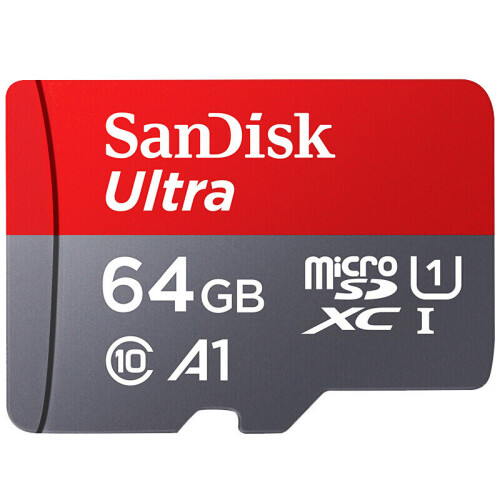 SanDisk SanDisk Ultra 64GB MicroSDXC UHS-I A1 Memory Card