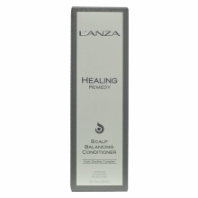 L'Anza Healing Remedy Scalp Balancing Conditioner 250ml - Nutri Soothe Complex, Shiso Mint & Papaya - Keratin Healing System, Color-Protect