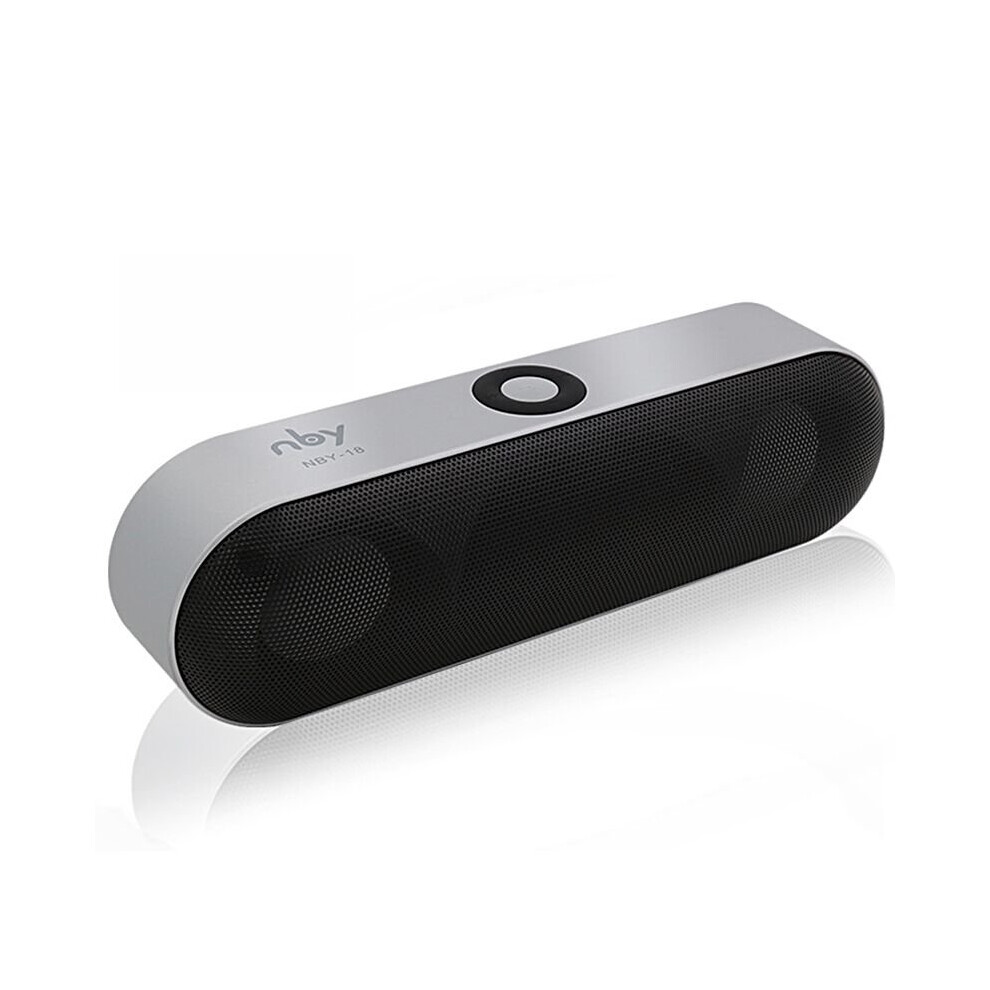 (Grey) NBY Portable Wireless Bluetooth Speakers