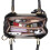 Miss Lulu (Black) Women Rose Ornament Handbag Shoulder Bag Tote 8