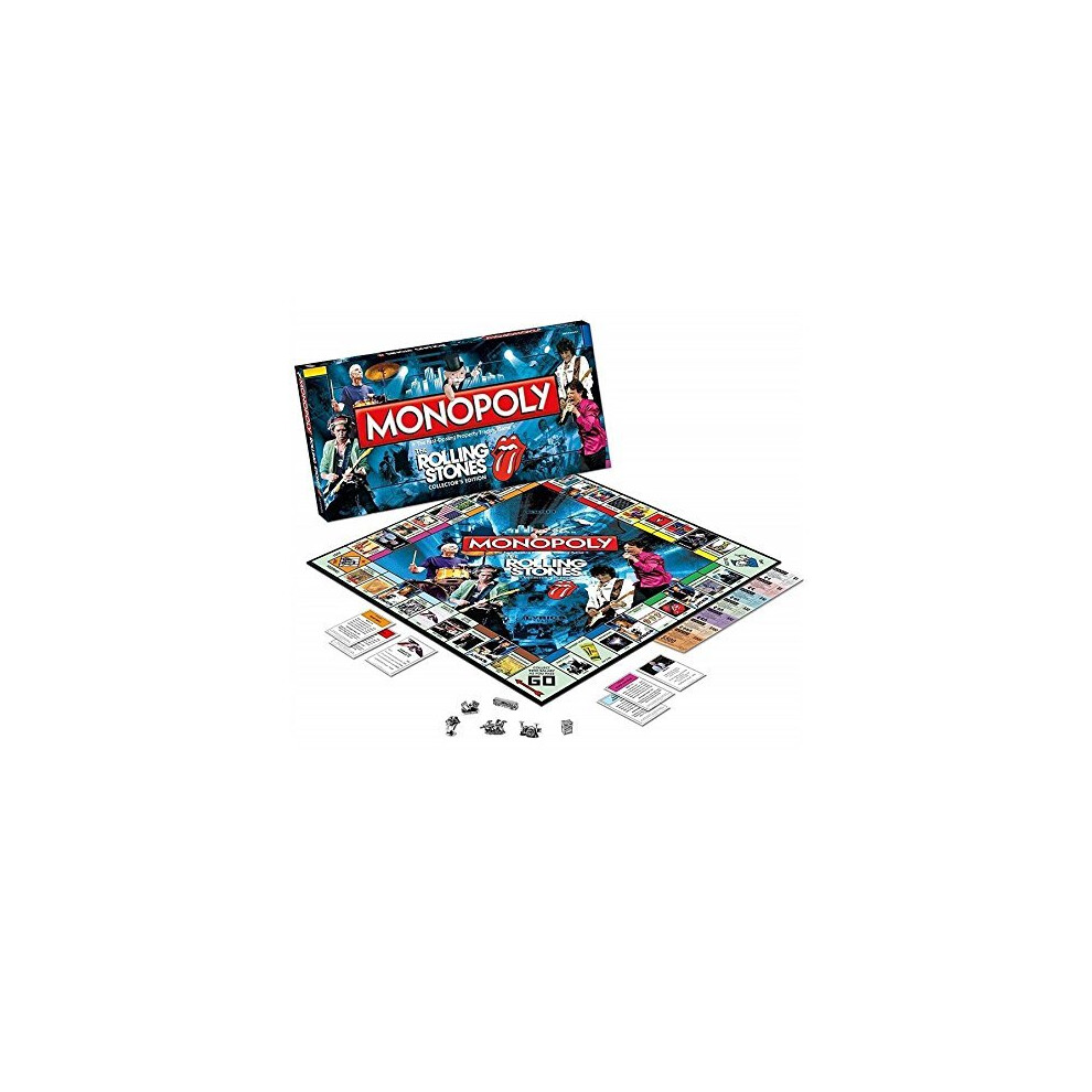 The Rolling Stones Monopoly Collector's Edition Board Game