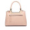 Miss Lulu (Pink) Women Rose Ornament Handbag Shoulder Bag Tote 4