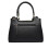 Miss Lulu (Black) Women Rose Ornament Handbag Shoulder Bag Tote 4