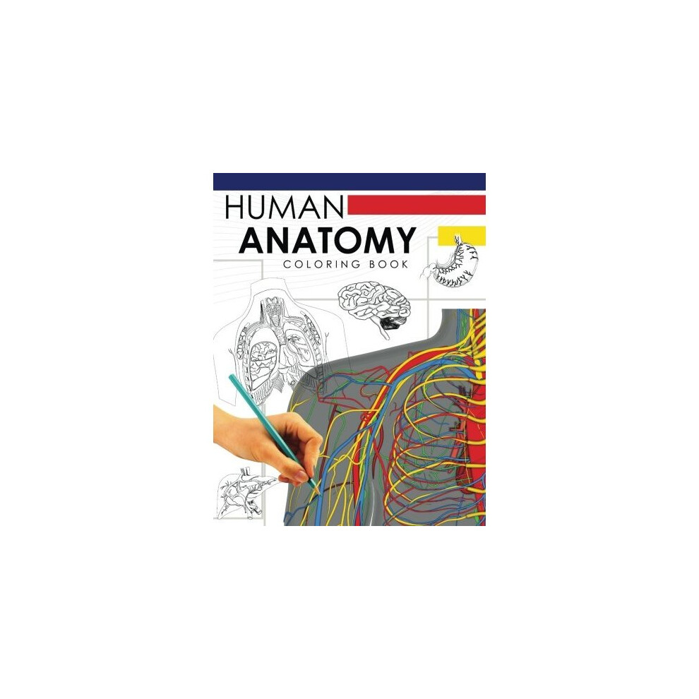Human Anatomy Coloring Book: A Complete Study Guide (5th Edition)
