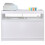 Bancone B1200 Bianco da Negozio e Reception Elegante Solido Robusto con Ripiani 6