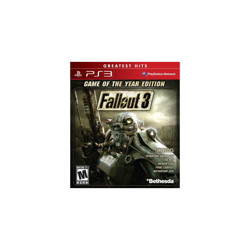 Fallout 3 Game Of The Year Edition(Ps3 ??????? 093155129689