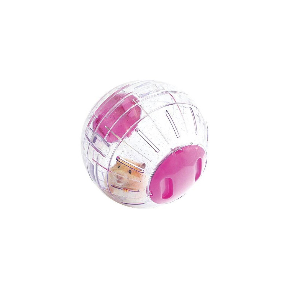 Rosewood Boredom Breaker Small Animal Activity Toy Glitter Hamster Ball