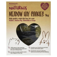 (Single) Rosewood Naturals Meadow Hay Cookies for Small Animals 1kg