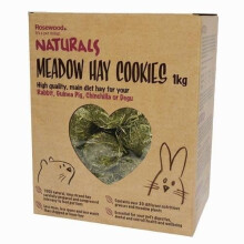(Pack of 2) Rosewood Naturals Meadow Hay Cookies for Small Animals 1kg