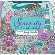 Serenity Adult Coloring Book (31 stress-relieving designs) (Studio Series Artist's Coloring Book)