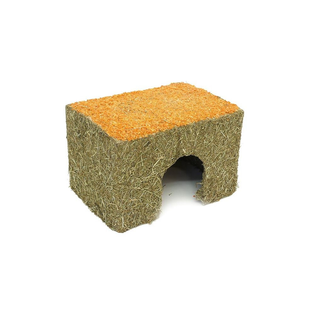 (Single) Rosewood Carrot Cottage for Small Animals - Medium