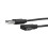 StarTech.com Cable USB C - STARTECH - 1 m - Ángulo recto - Sincronización y carga - Negro 1